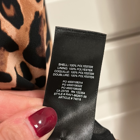 Leopard Babaton mini Dress size 2 - Picture 10 of 12